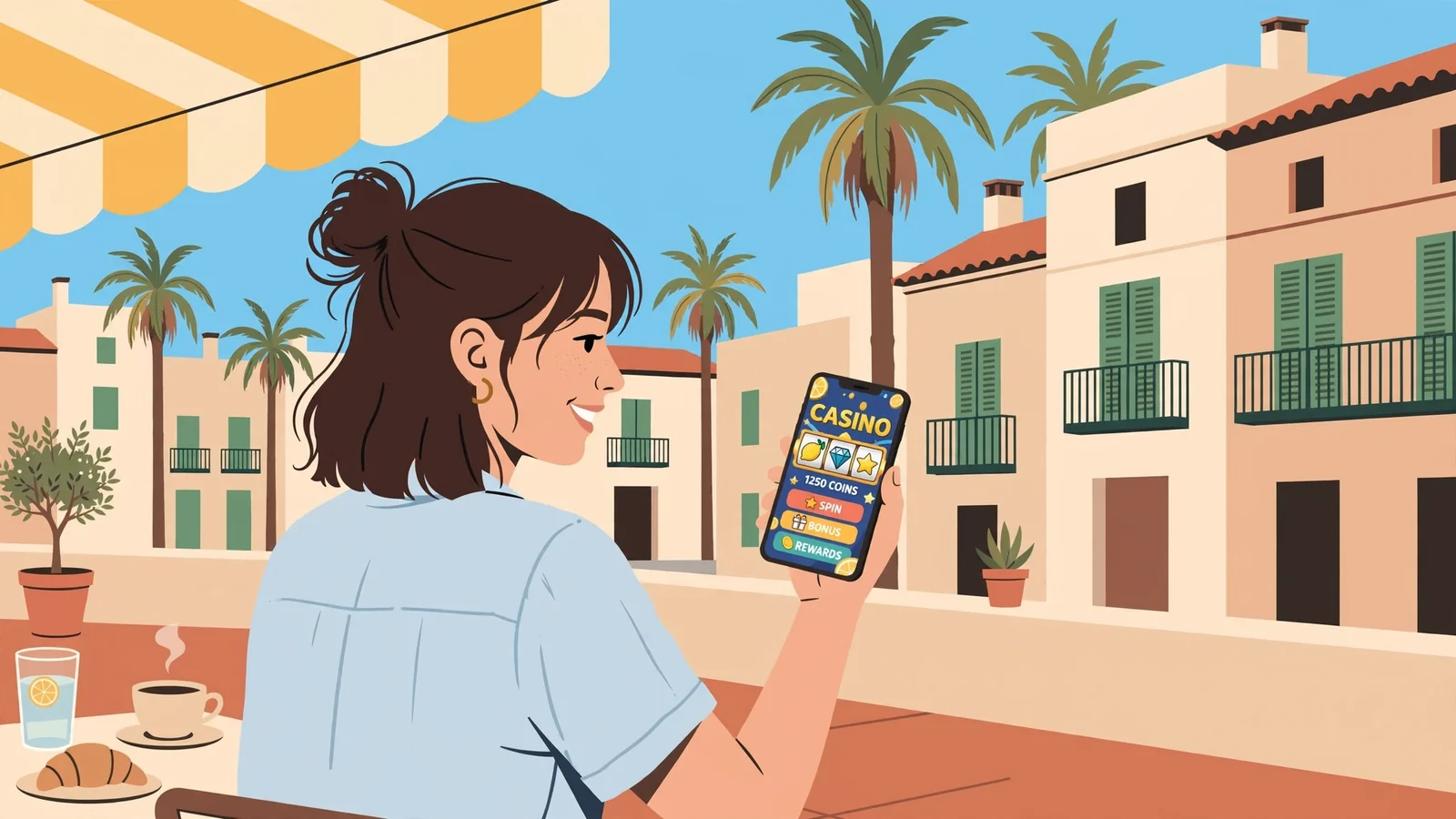 Aplicación de tragaperras móvil para casinos