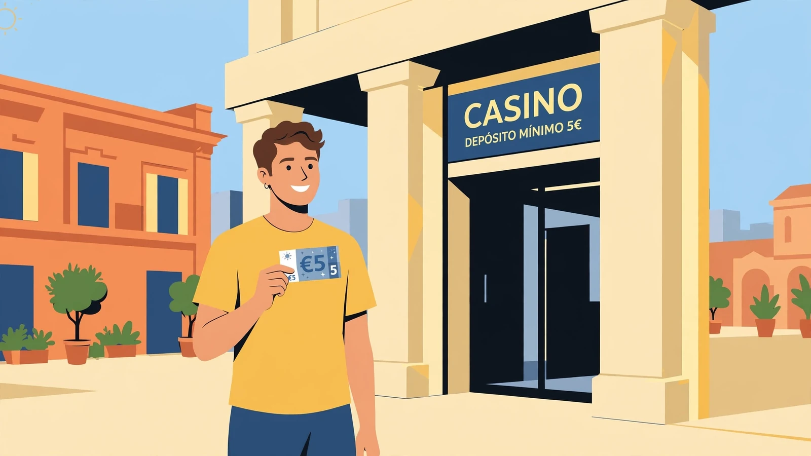 Casino con ingreso mínimo de 5 € en España