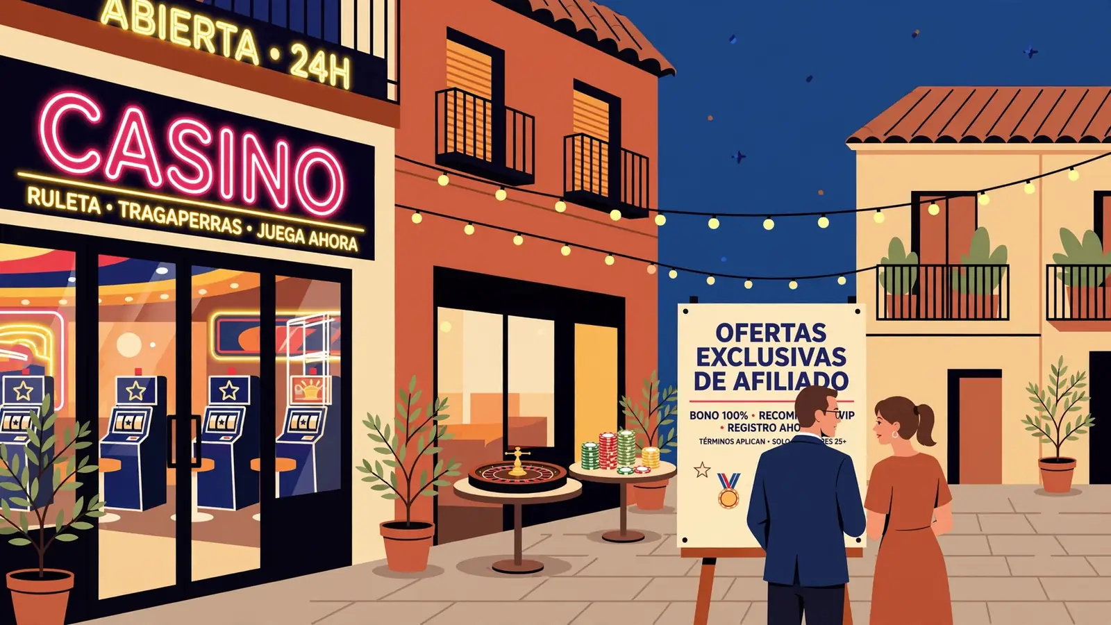 Casino con ofertas exclusivas para afiliados