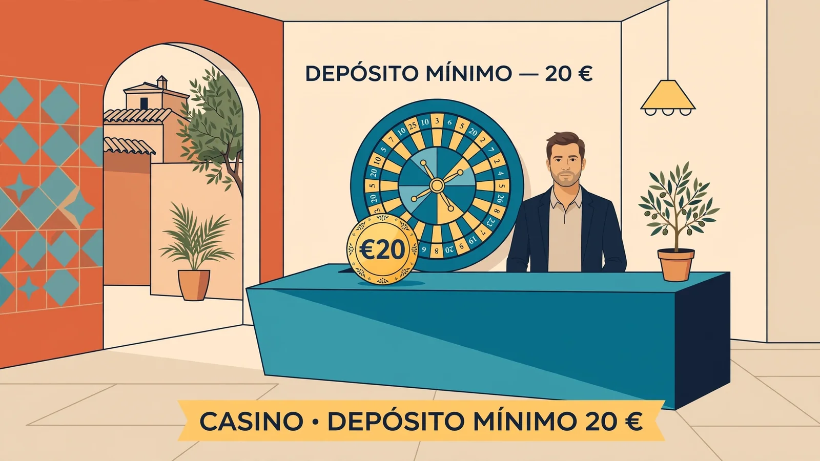 Casino online con depósito mínimo de 20 euros