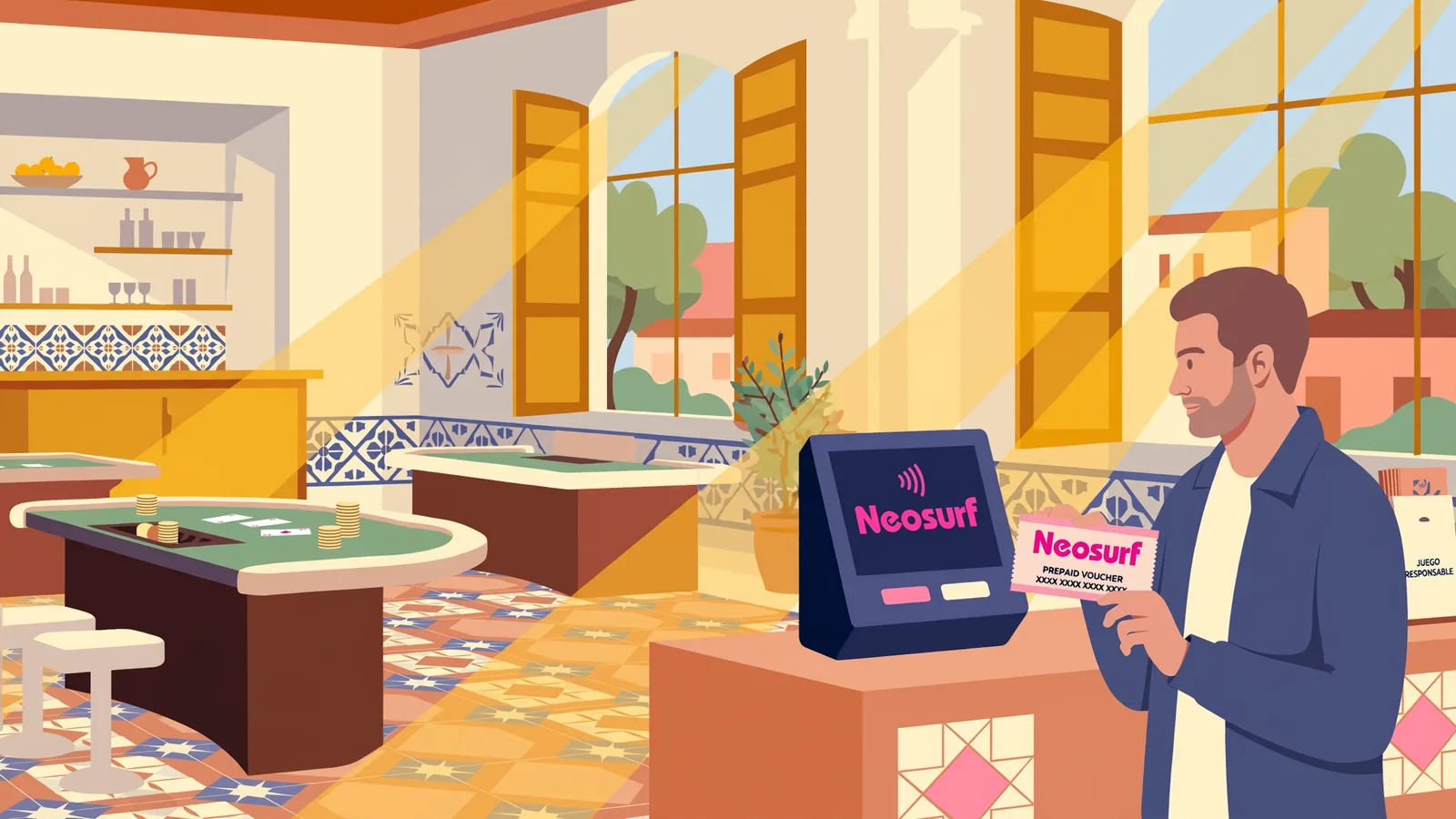 Casinos online que aceptan Neosurf en España