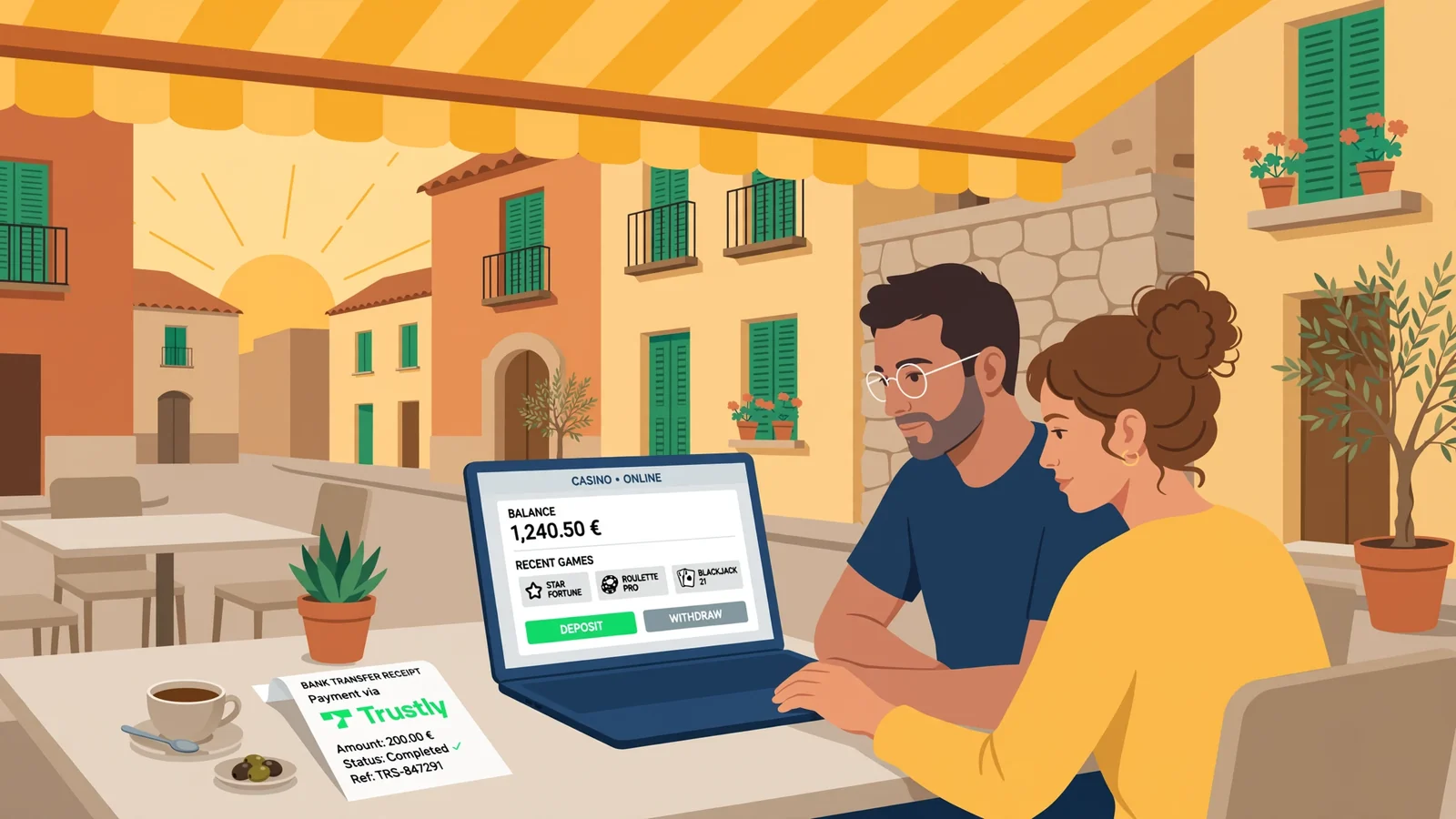 Casinos online que aceptan Trustly en España
