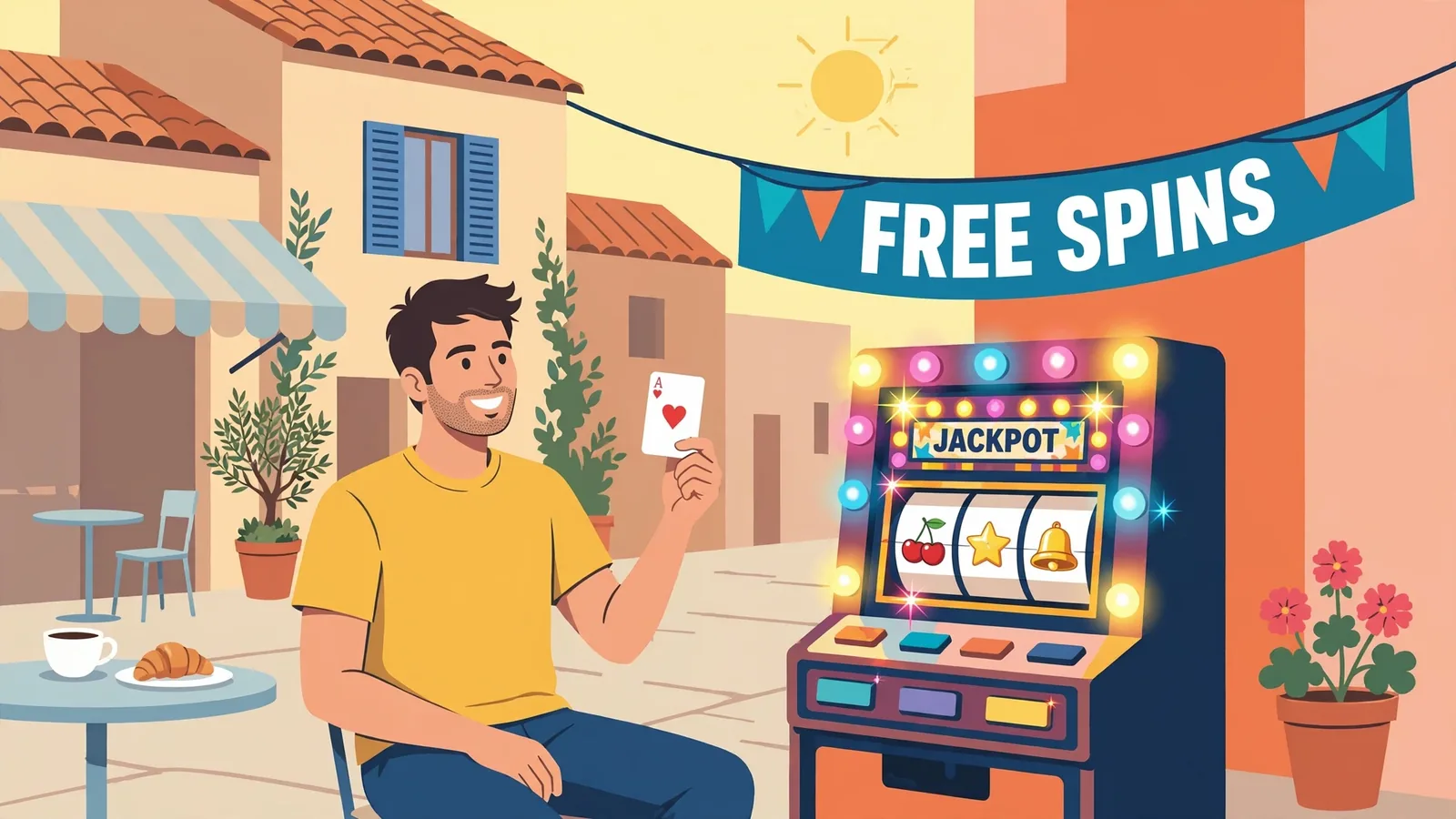 Mejores giros gratis sin depósito en casinos online